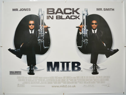 Men In Black II - Original Quad Poster - Film Poster - Movie Poster