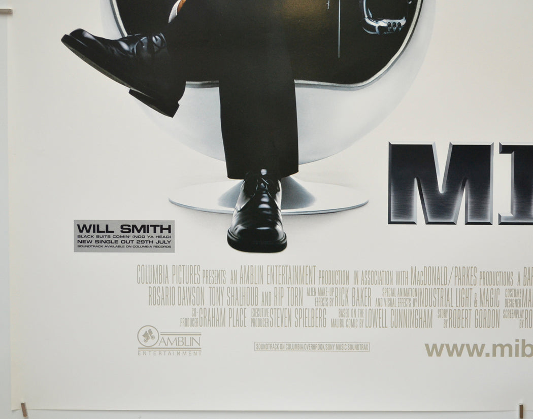 MEN IN BLACK II (Bottom Left) Cinema Quad Movie Poster 