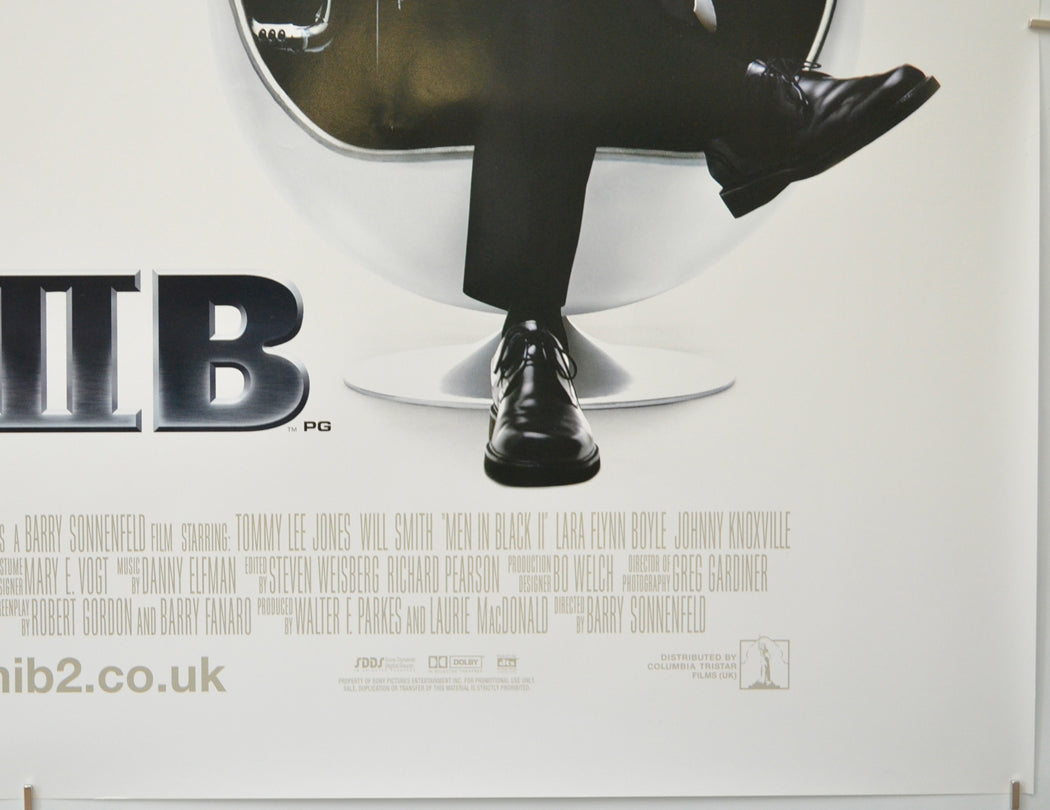 MEN IN BLACK II (Bottom Right) Cinema Quad Movie Poster 