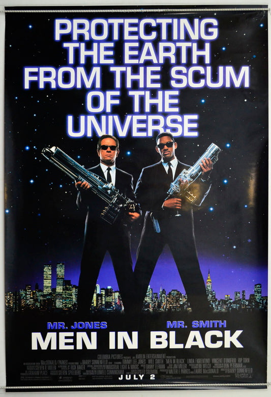 Men In Black Original One Sheet Poster - Movie Poster