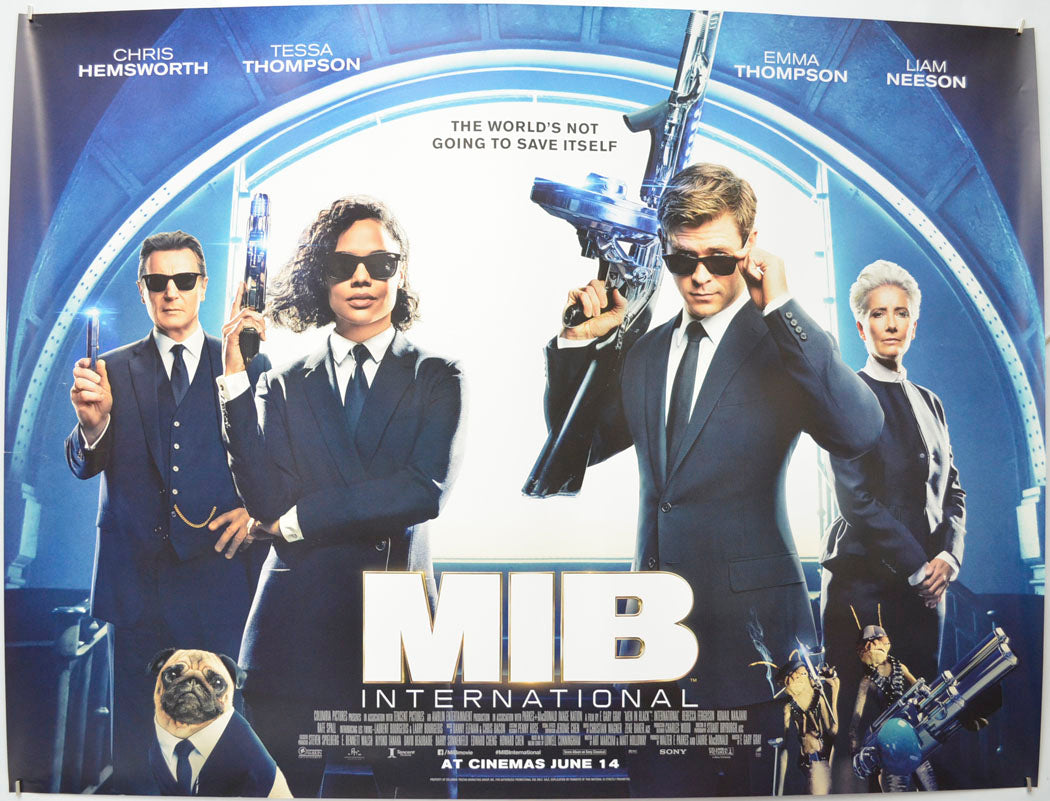 Men In Black: International Original Quad Poster - Film Poster - Movie Poster