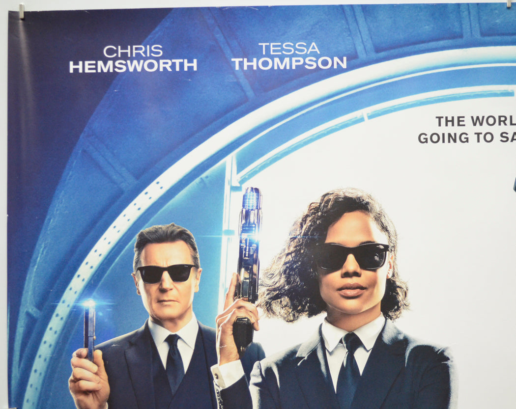 MEN IN BLACK: INTERNATIONAL (Top Left) Cinema Quad Movie Poster 