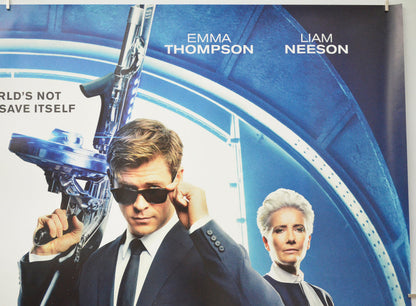 Men In Black International (Top Right) Cinema Quad Movie Poster 