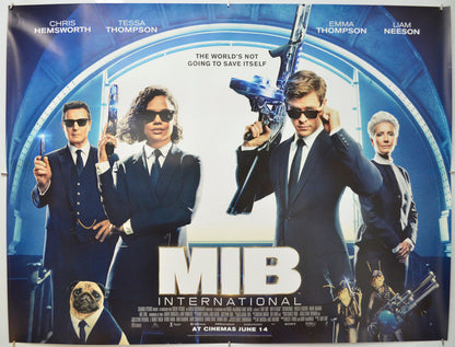 Men In Black: International - Original Quad Poster - Film Poster - Movie Poster