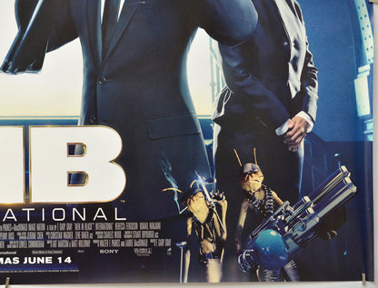 Men In Black: International (Bottom Right) Cinema Quad Movie Poster 