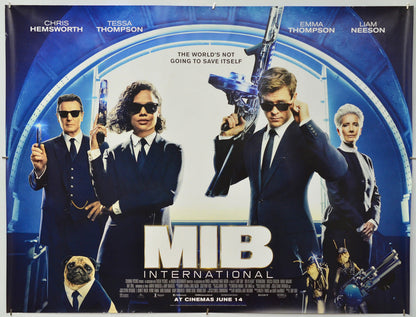 Men In Black: International - Original Quad Poster - Film Poster - Movie Poster