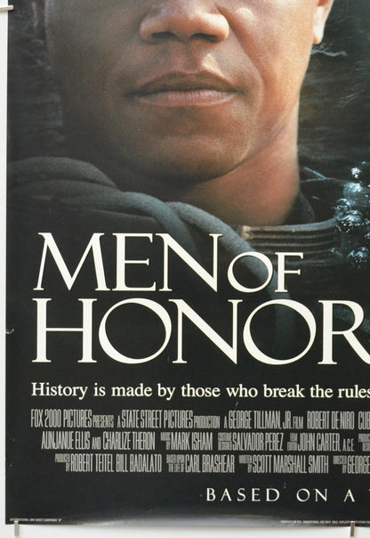 MEN OF HONOR (Bottom Left) Cinema One Sheet Movie Poster 