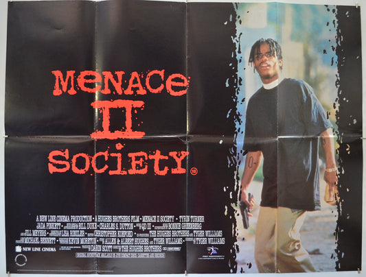 Menace II Society - Original Quad Poster - Film Poster - Movie Poster