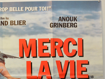 MERCI LA VIE (Top Right) Cinema Quad Movie Poster 