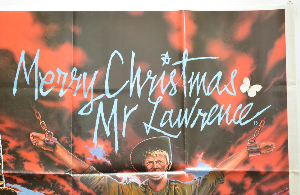 MERRY CHRISTMAS MR. LAWRENCE (Top Right) Cinema Quad Movie Poster 