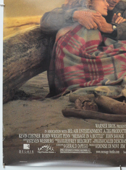 MESSAGE IN A BOTTLE (Bottom Left) Cinema One Sheet Movie Poster 