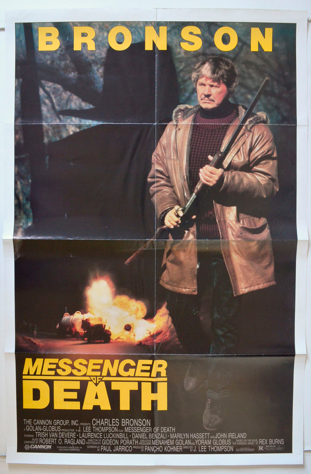 Messenger Of Death Original One Sheet Poster - Movie Poster