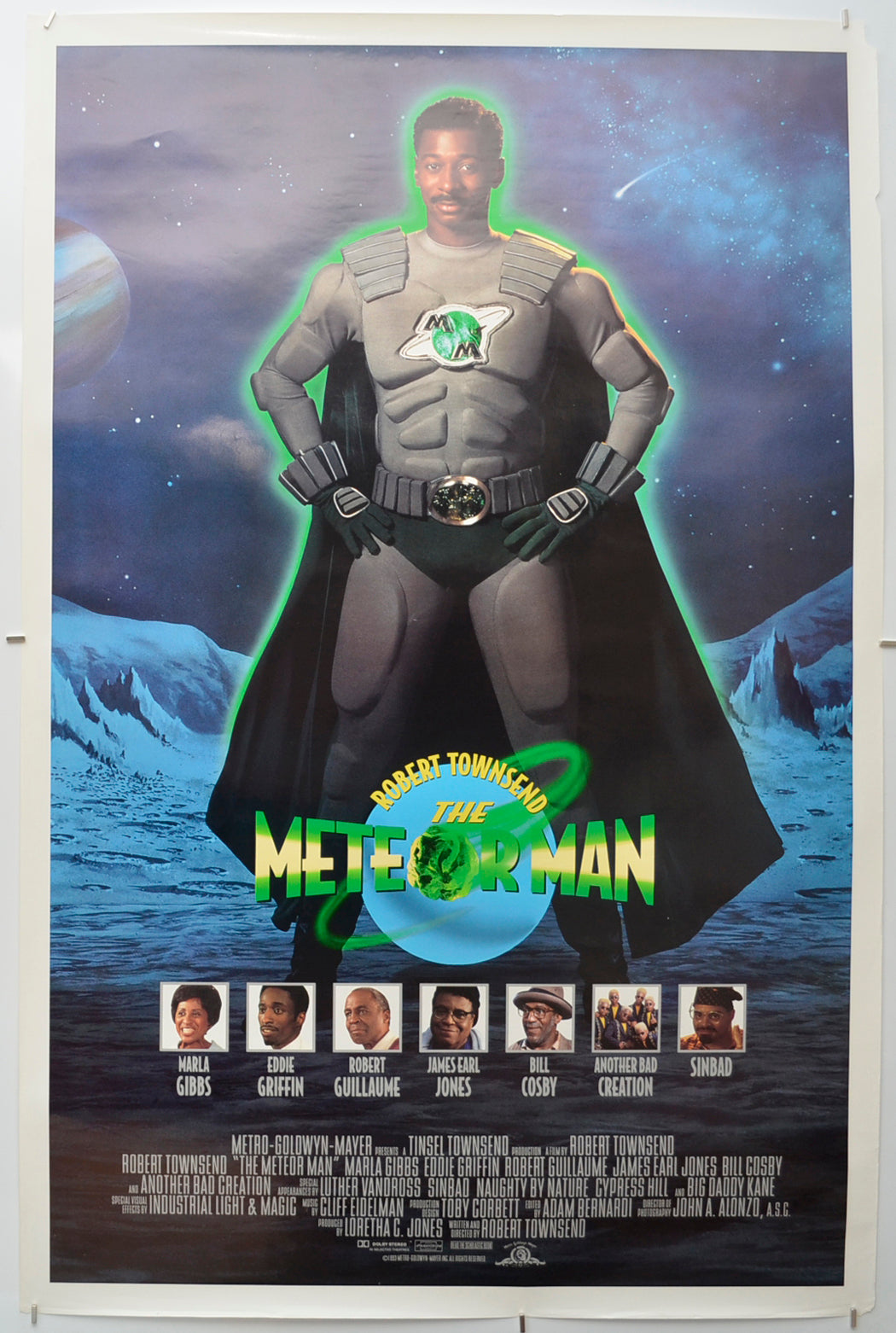 The Meteor Man - Original One Sheet Poster - Film Poster - Movie Poster