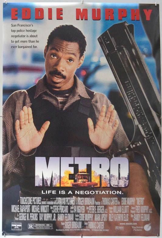 Metro Original One Sheet Poster - Film Poster - Movie Poster