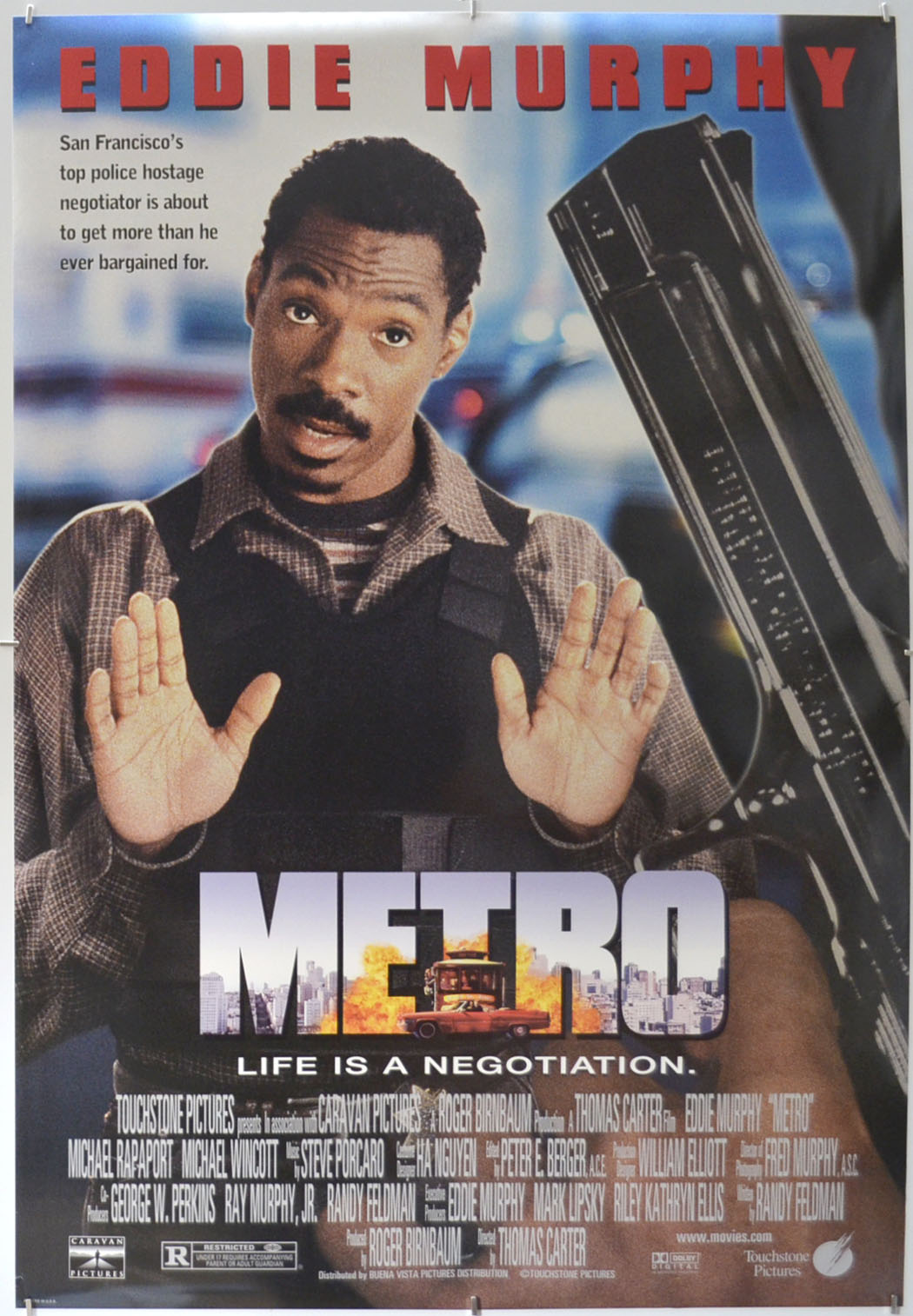 Metro Original One Sheet Poster - Film Poster - Movie Poster