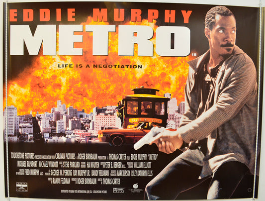 Metro Original Quad Poster - Film Poster - Movie Poster  