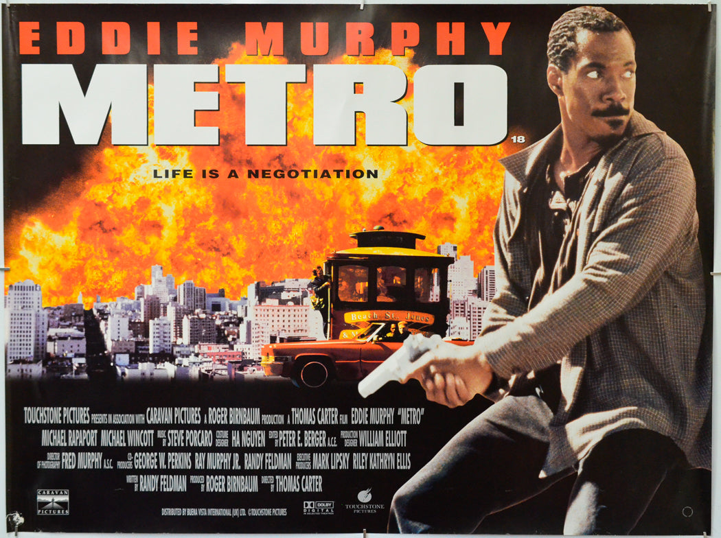 Metro - Original Quad Poster - Film Poster - Movie Poster