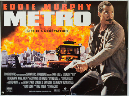 Metro - Original Quad Poster - Film Poster - Movie Poster