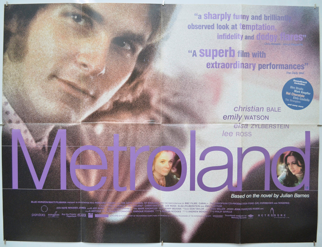 Metroland - Original Quad Poster - Film Poster - Movie Poster