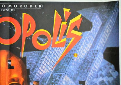 METROPOLIS (Top Right) Cinema Quad Movie Poster 