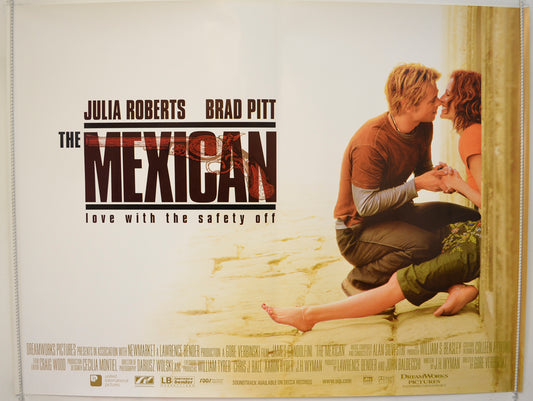 The Mexican  Original Quad Poster - Film Poster - Movie Poster 