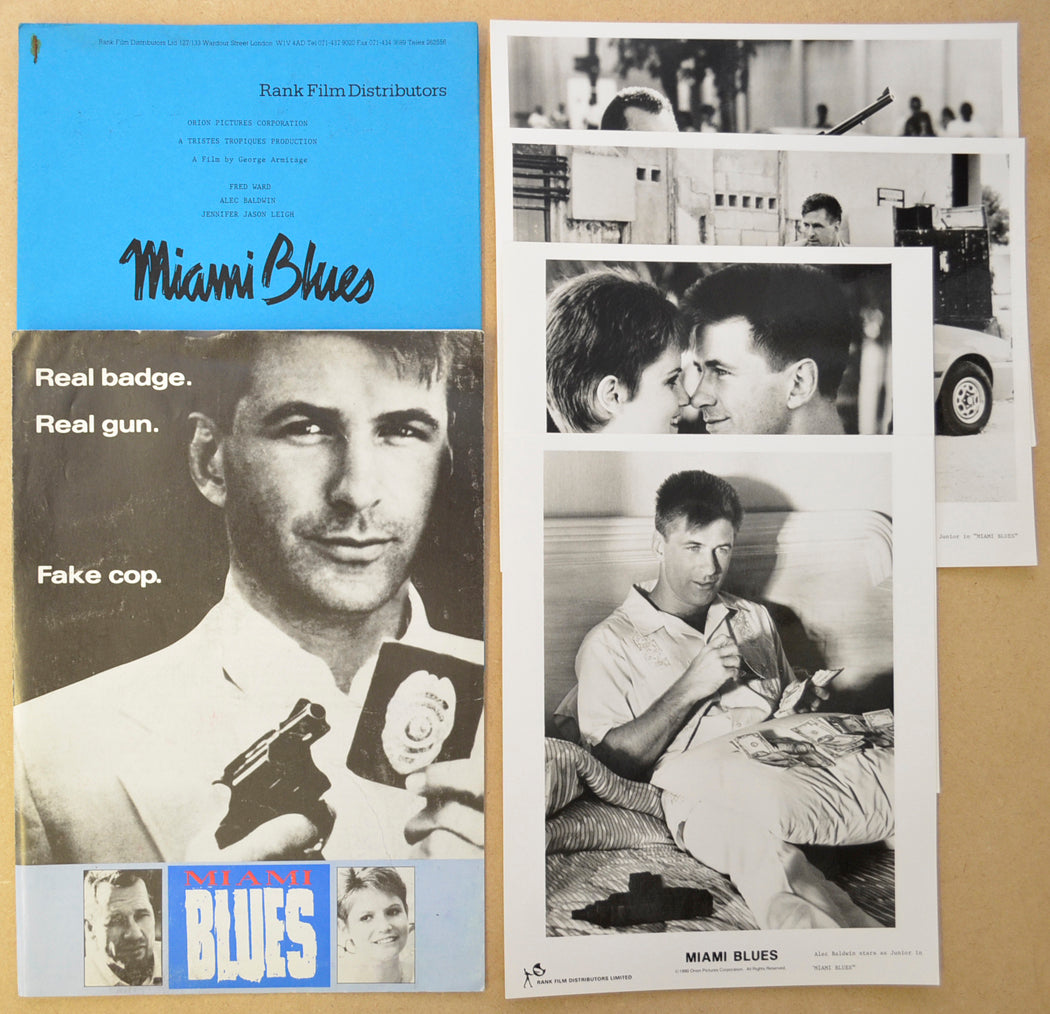 Miami Blues Original Cinema Exhibitors Press Kit 