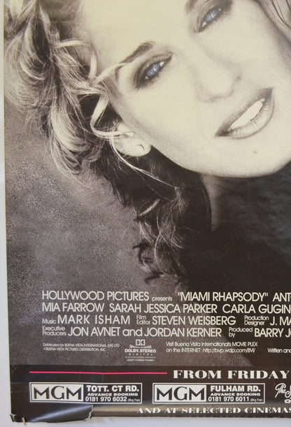 MIAMI RHAPSODY (Bottom Left) Cinema 4 Sheet Movie Poster 