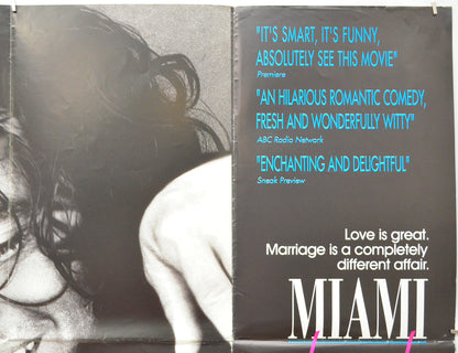 MIAMI RHAPSODY (Top Right) Cinema Quad Movie Poster 