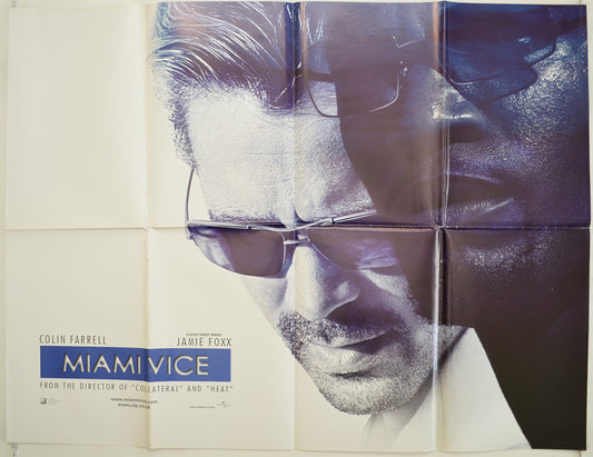 Miami Vice  (Teaser / Advance Version)  Original Quad Poster - Film Poster - Movie Poster 