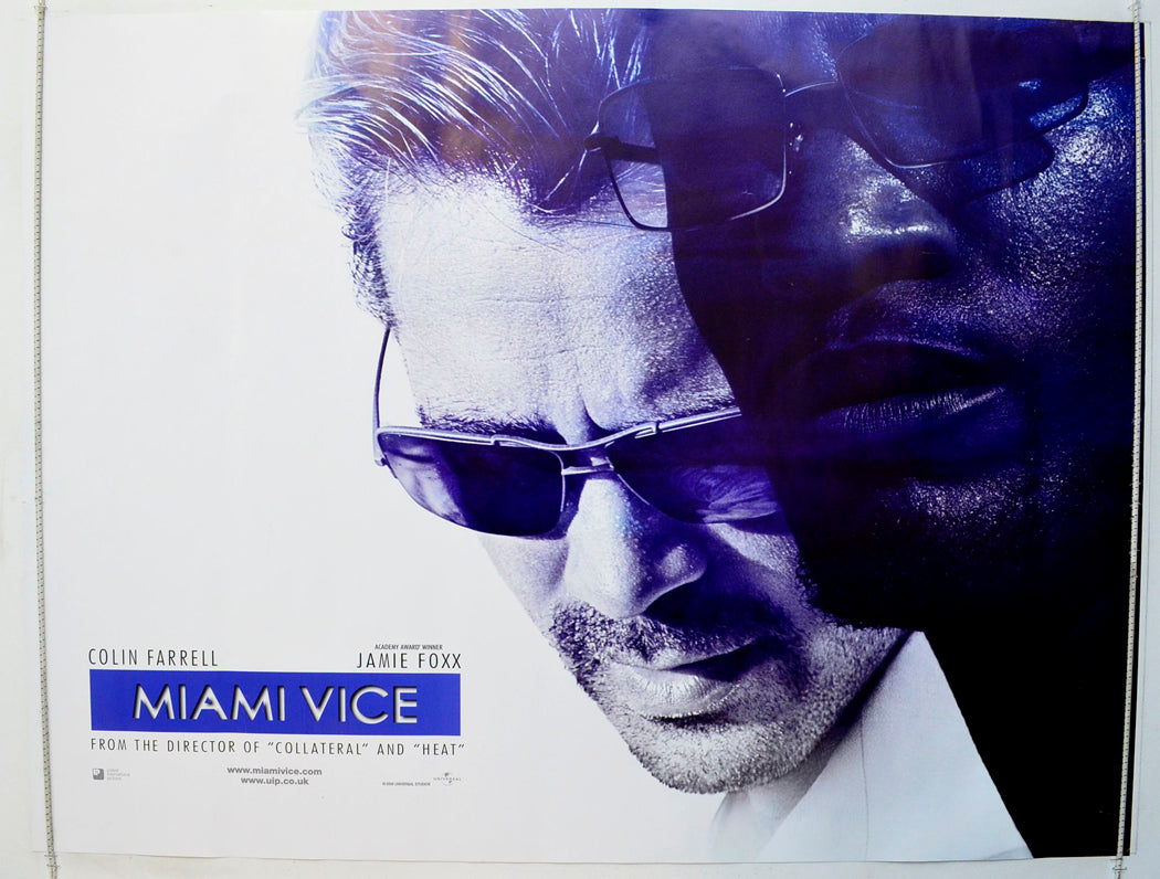 Miami Vice   (Teaser / Advance Version) Original British Quad Poster - Film Poster - Movie Poster