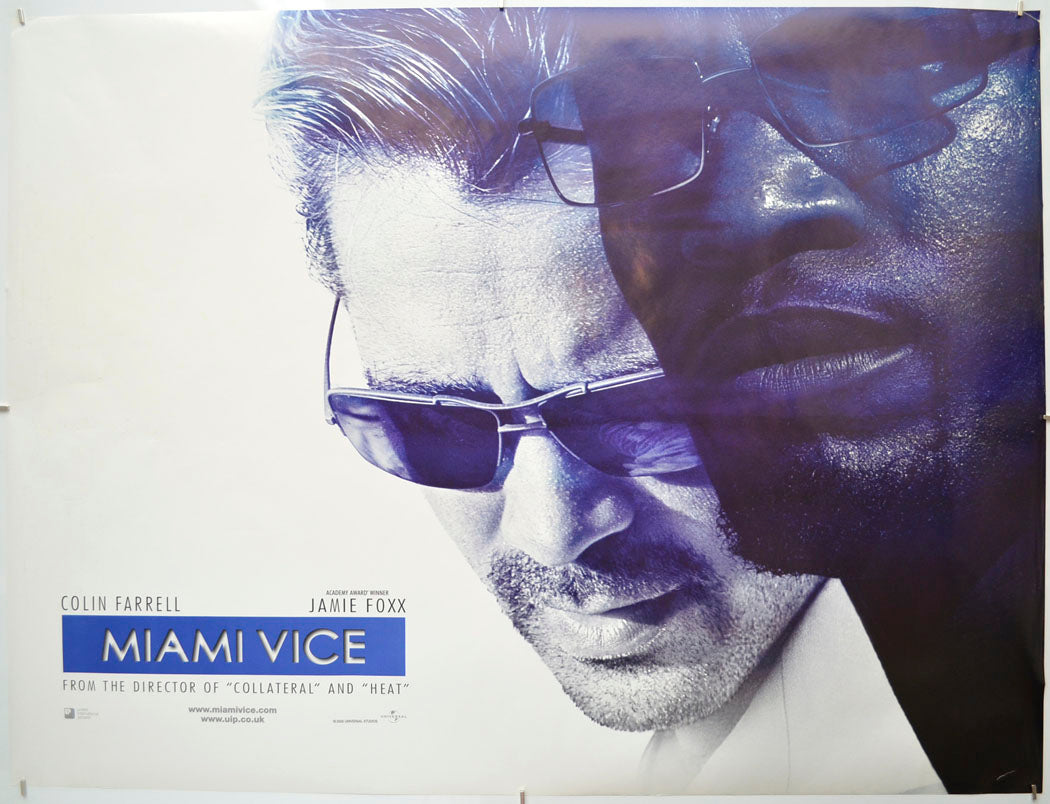 Miami Vice (Teaser / Advance Version) Original Quad Poster - Film Poster - Movie Poster