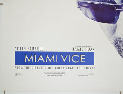 MIAMI VICE (Bottom Left) Cinema Quad Movie Poster 