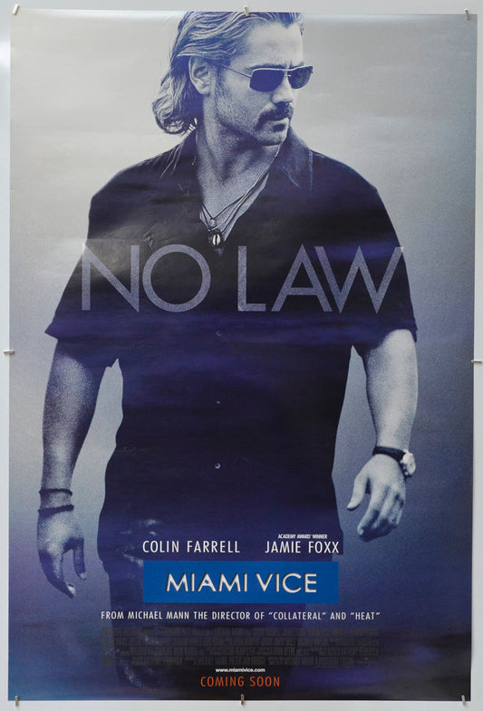 Miami Vice - Original One Sheet Poster - Film Poster - Movie Poster 