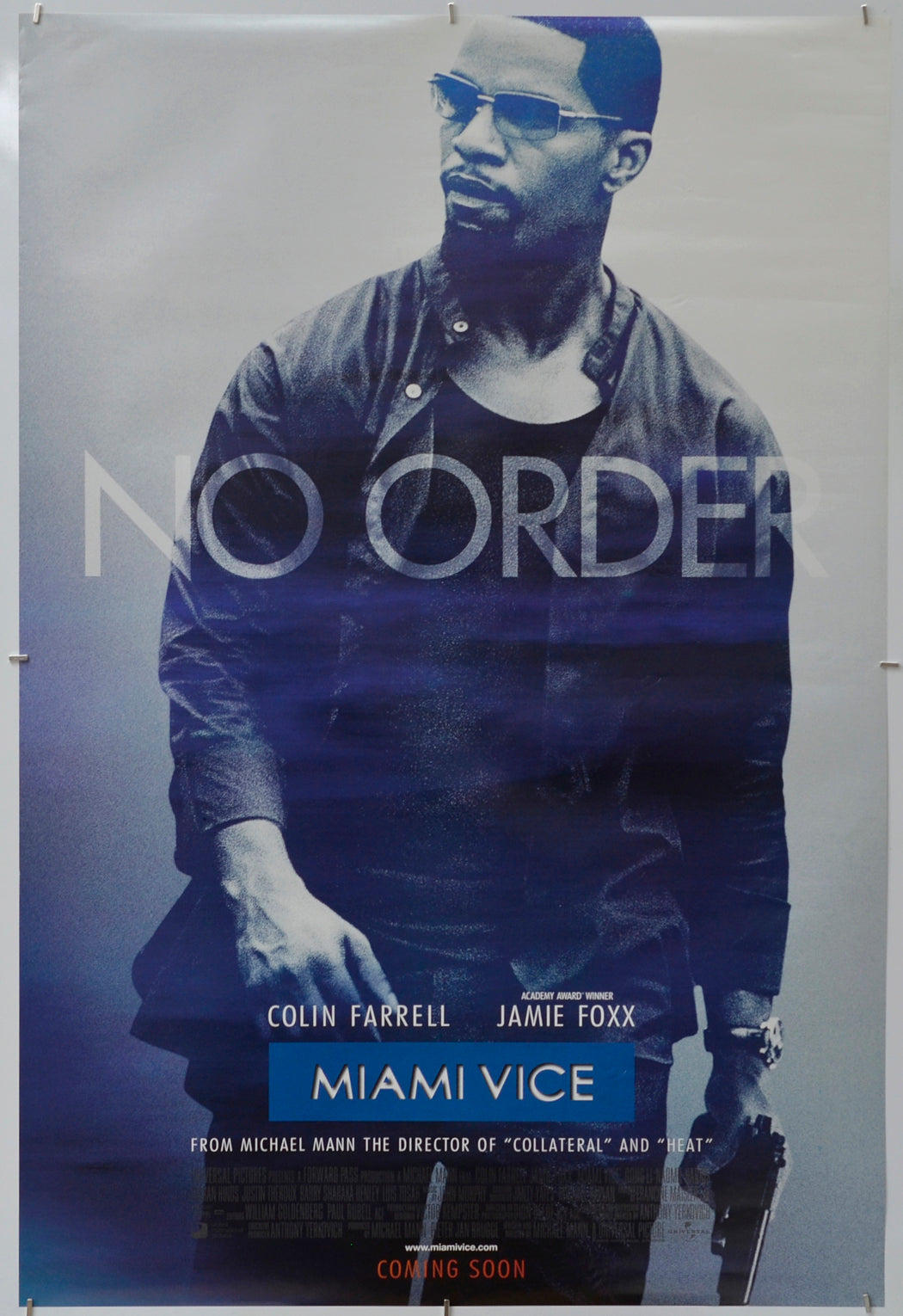 Miami Vice - Original One Sheet Poster - Film Poster - Movie Poster 