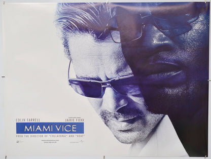 Miami Vice - Original Quad Poster - Film Poster - Movie Poster