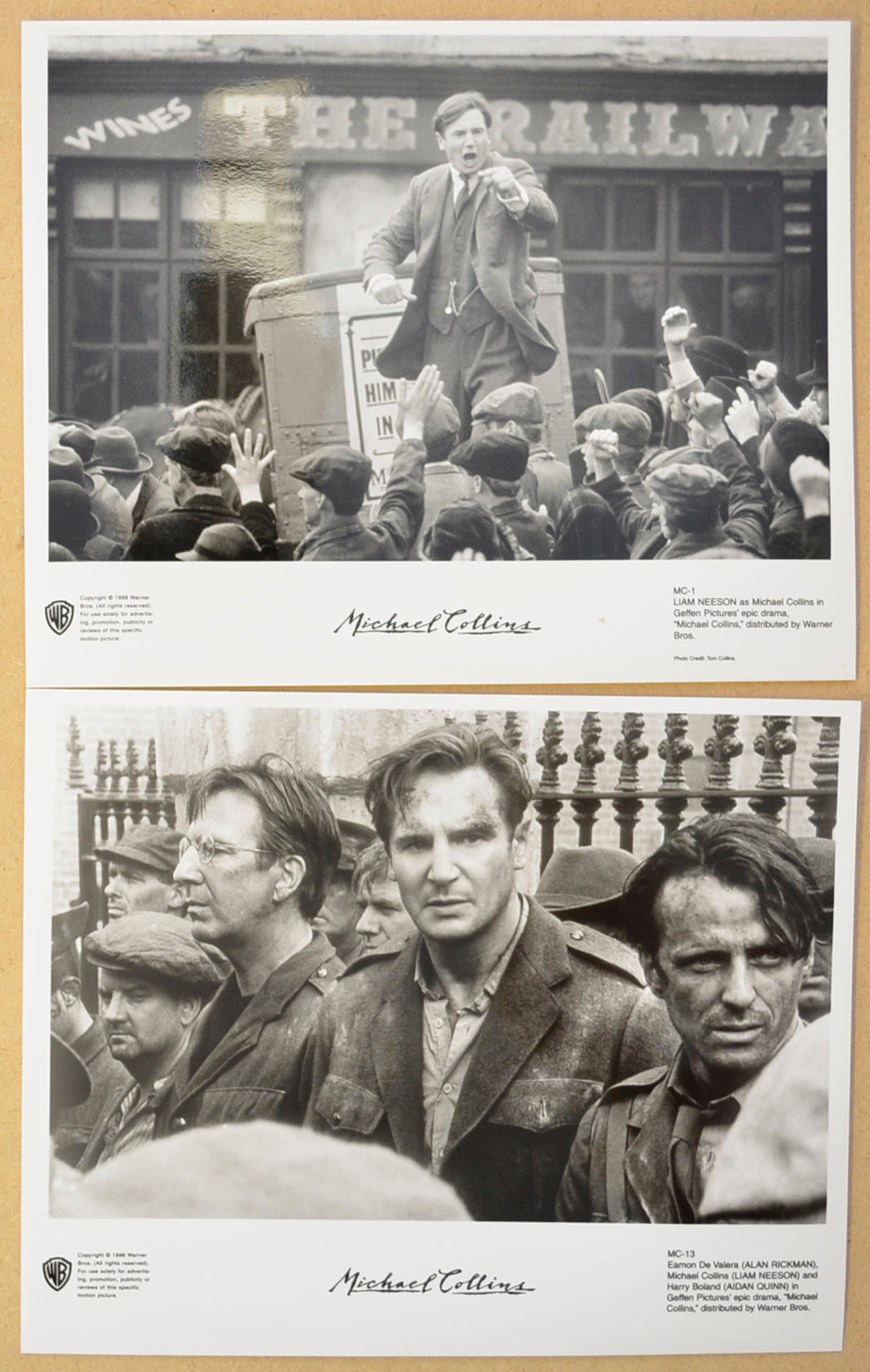 MICHAEL COLLINS Original Cinema Press Kit – Press Still 01 