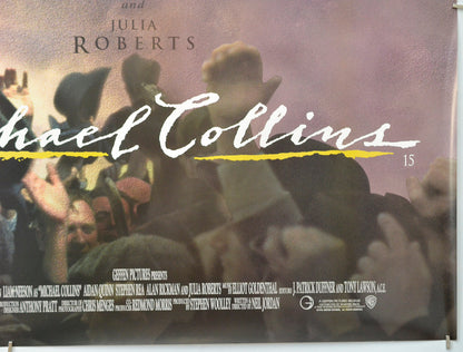 Michael Collins (Bottom Right) Cinema Quad Movie Poster 