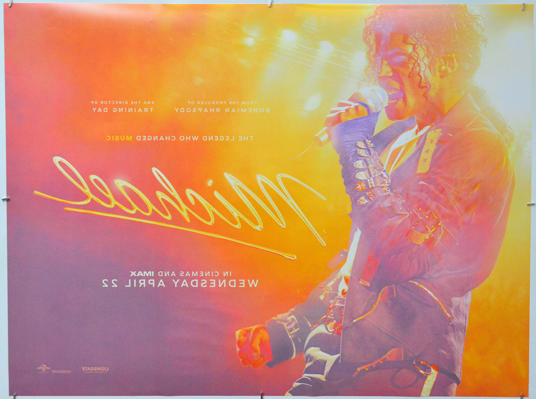 Michael (Back) Cinema Quad Movie Poster 