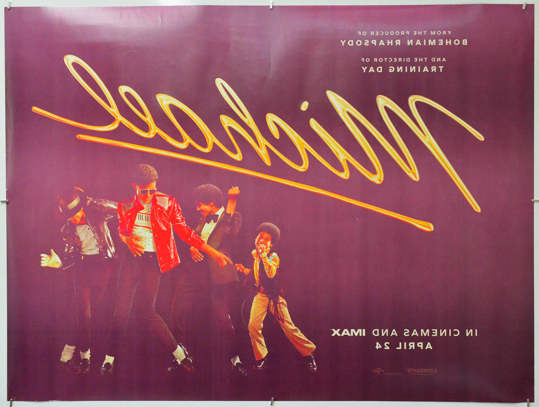 Michael (Back) Cinema Quad Movie Poster 