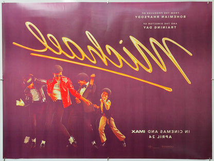 Michael (Back) Cinema Quad Movie Poster 
