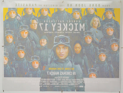 Mickey 17 (Back) Cinema Quad Movie Poster 