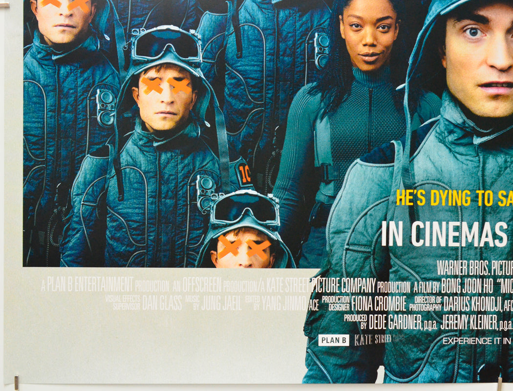 Mickey 17 (Bottom Left) Cinema Quad Movie Poster 