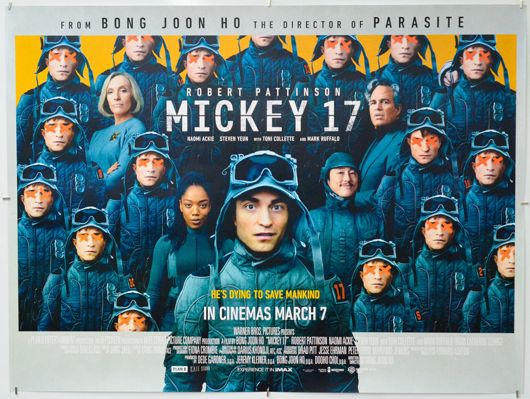 Mickey 17 - Original Quad Poster - Film Poster - Movie Poster