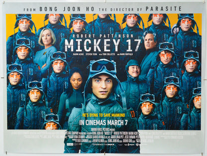 Mickey 17 - Original Quad Poster - Film Poster - Movie Poster