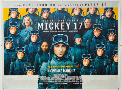 Mickey 17 - Original Quad Poster - Film Poster - Movie Poster