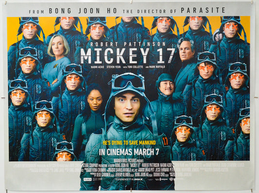Mickey 17 - Original Quad Poster - Film Poster - Movie Poster