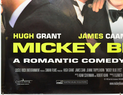 Mickey Blue Eyes (Bottom Left) Cinema Quad Movie Poster 