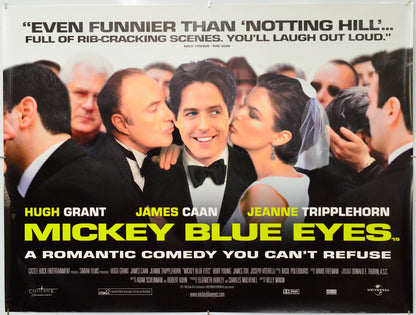 Mickey Blue Eyes - Original Quad Poster - Film Poster - Movie Poster