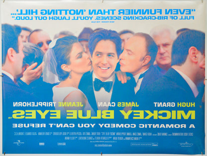 Mickey Blue Eyes (Back) Cinema Quad Movie Poster 