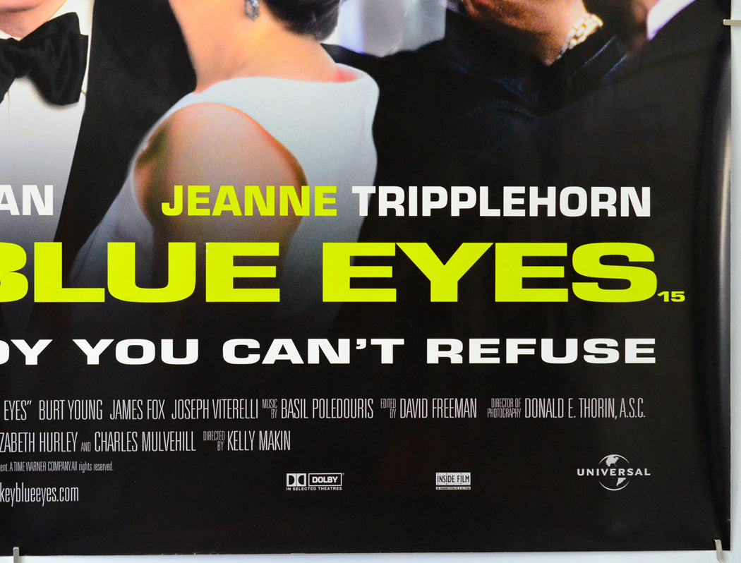 Mickey Blue Eyes (Bottom Right) Cinema Quad Movie Poster 